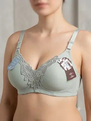 Original Galaxy/Triumph (Doreen Bra) Nylon Plain Light Weight Full Cup Bra