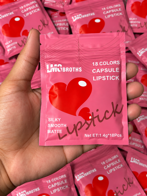 Pack of 2 LMG Broths 18 Colours Capsule Lipstick Pack | 18 Shades Lipstick Set
